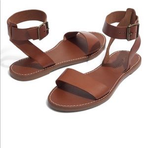 Madewell Boardwalk sandals size 10
